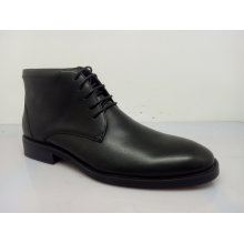 Botas de tornozelo preto Mens Lace (NX 537)